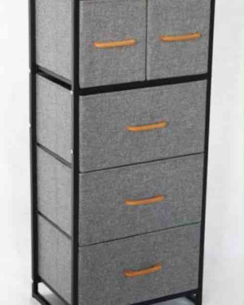 5-Drawer Fabric Storage Cabinet