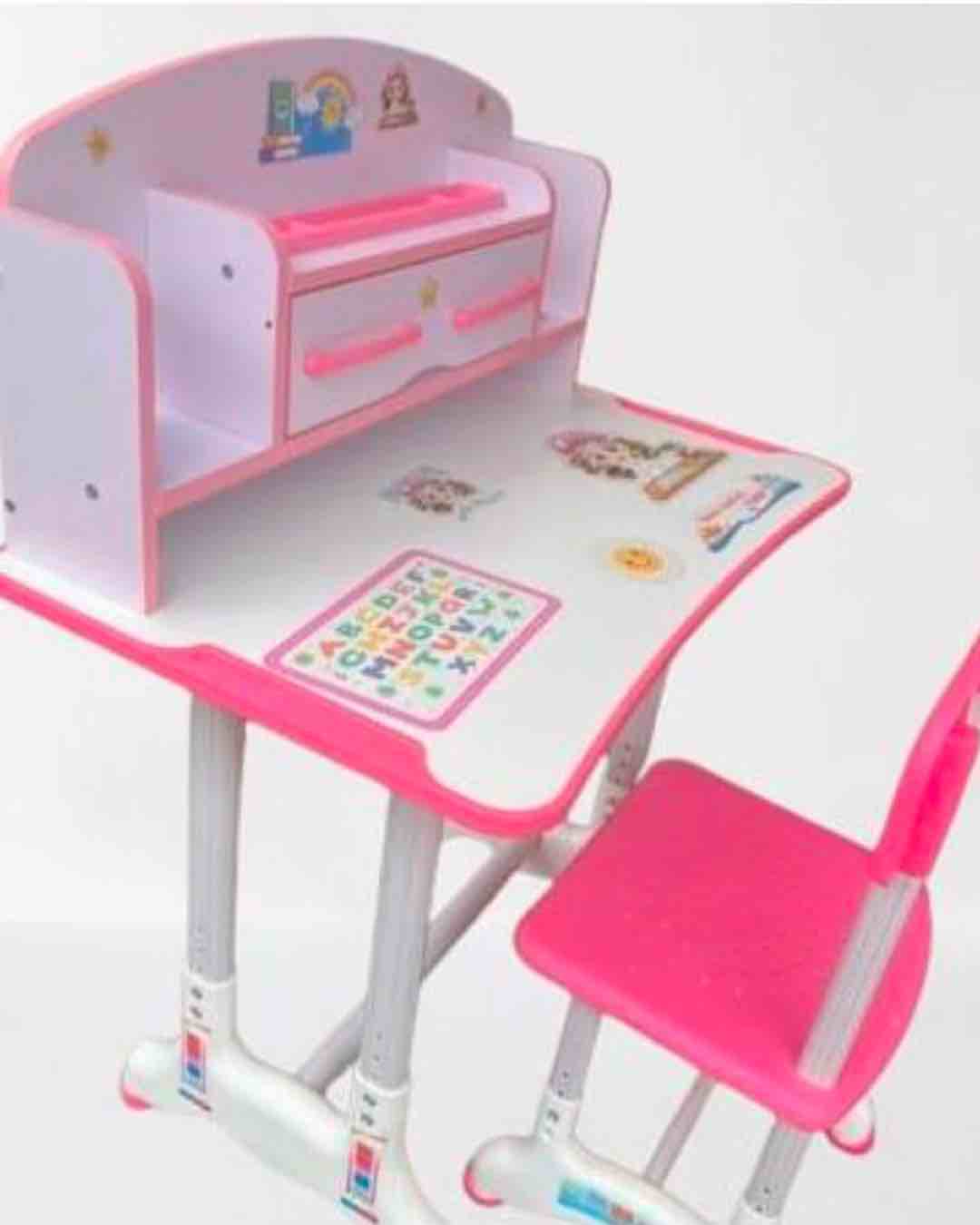 Adjustable Kids Learning Desk and Chair Set