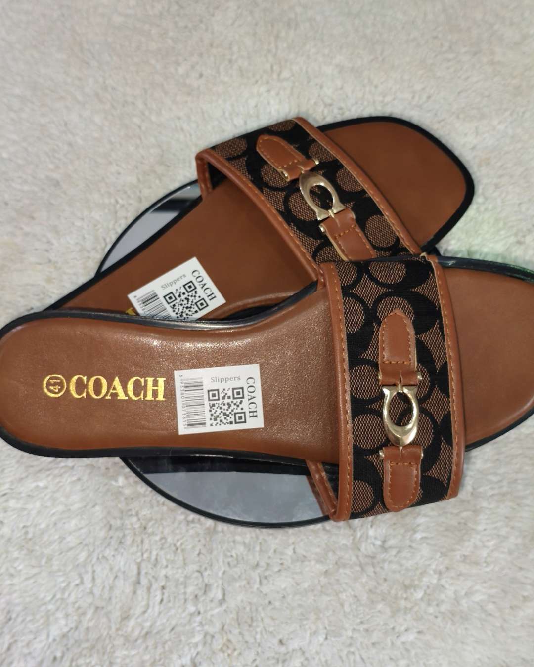 Women's Coach Style Slippers