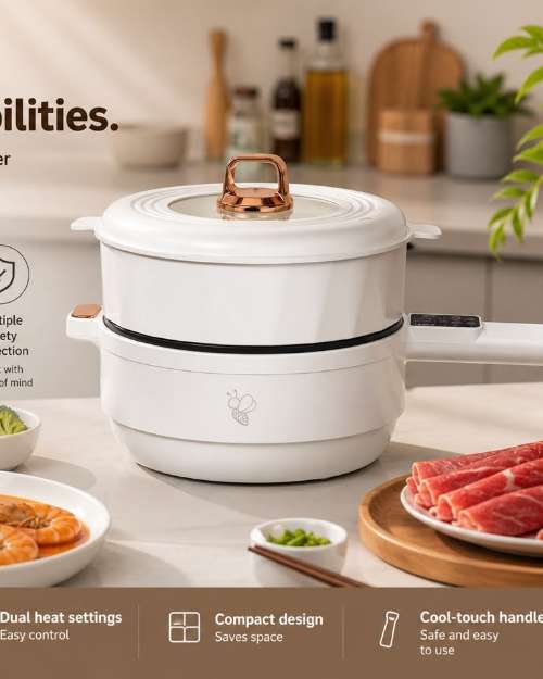 Multipurpose Electric Cooker 1.6L