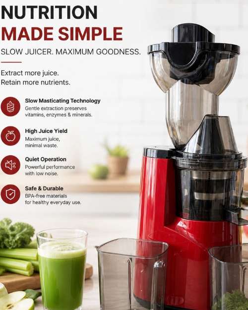 Slow Masticating Juicer