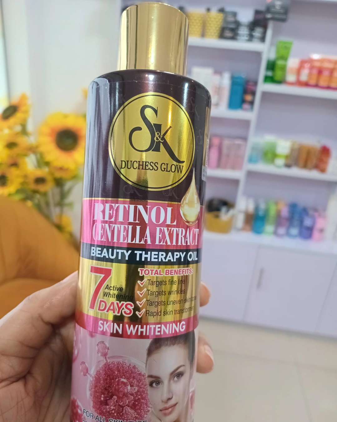 SK Duchess Glow Beauty Therapy Oil.