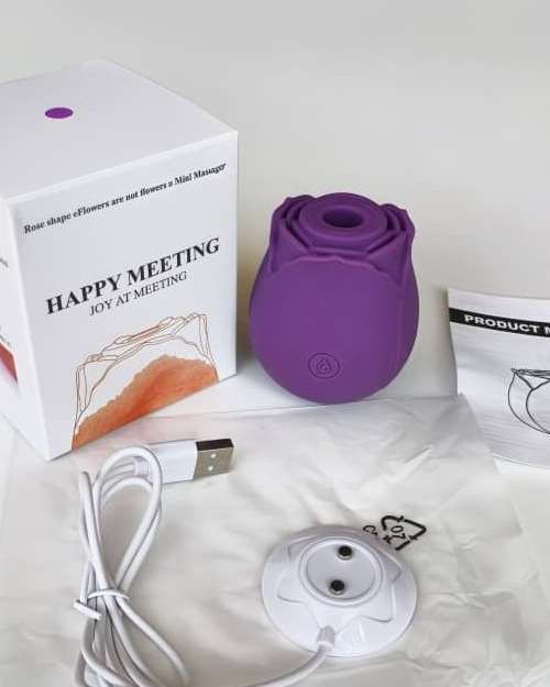 Rose Shape Clitoral Stimulator