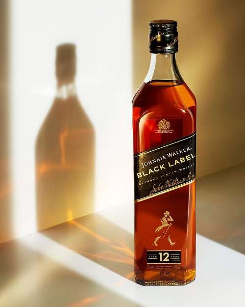 Johnnie Walker Black Label Blended Scotch Whisky 750ml