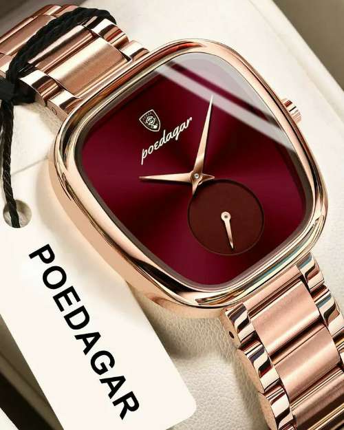 Poedagar Women's Rose Gold Watch