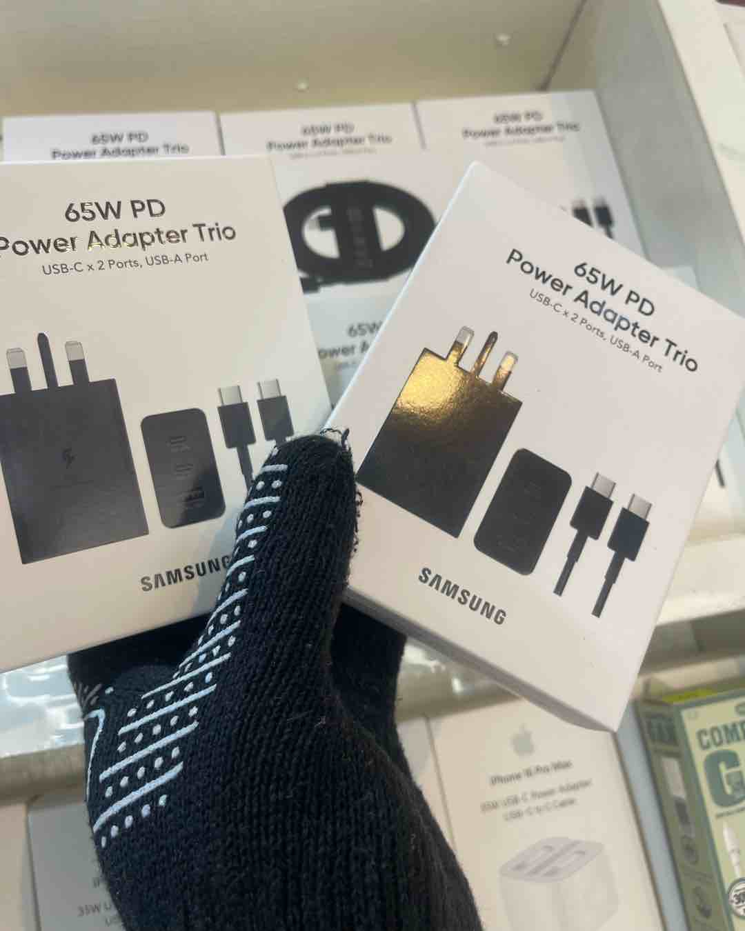Samsung 65W PD Power Adapter Trio