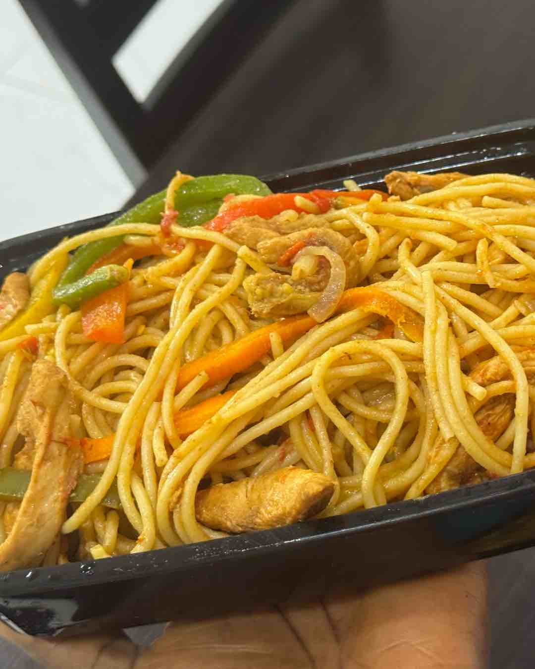 Chicken Stir-Fry Pasta