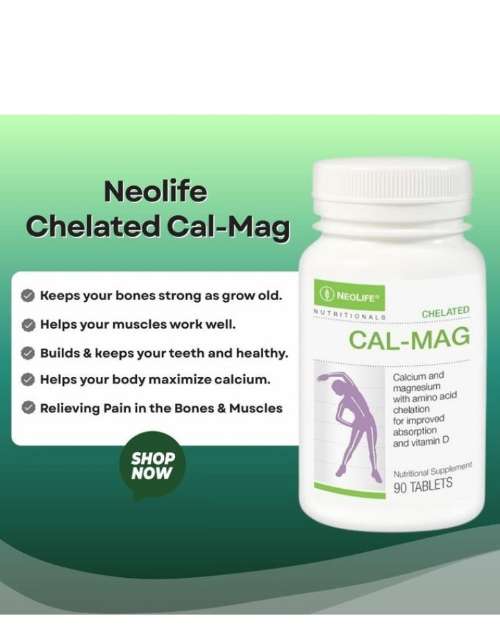 NeoLife Chelated Cal-Mag Nutritional Supplement