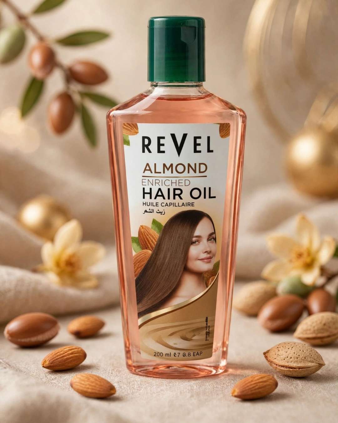 Revel Almond Enriched Hair Oil