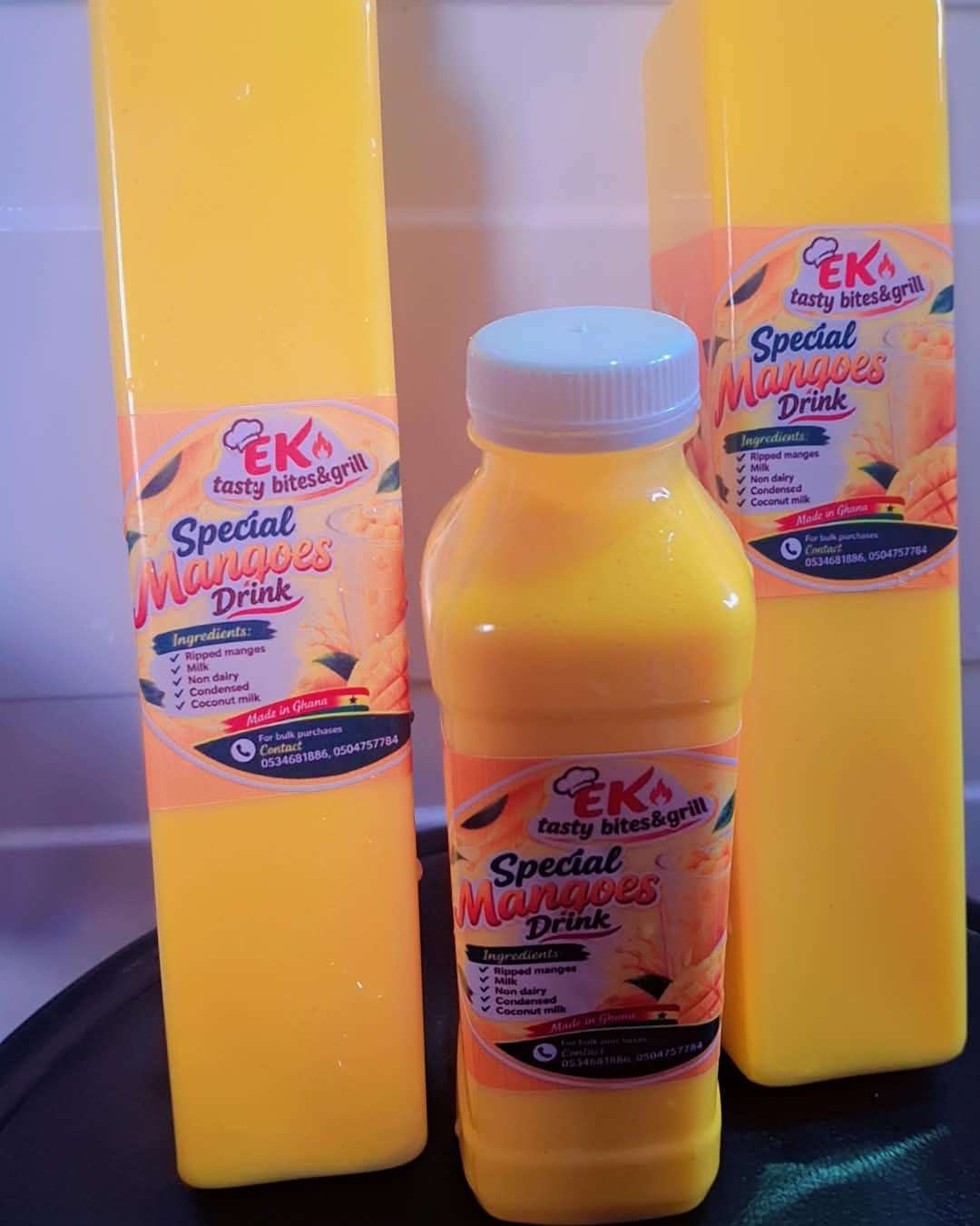 EK Tasty Bites & Grill Special Mango Drink