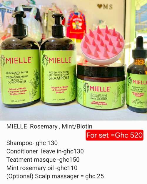 Mielle Rosemary Mint Hair Strengthening Set