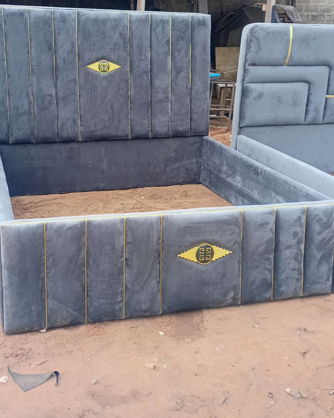 Upholstered Platform Bed Frame