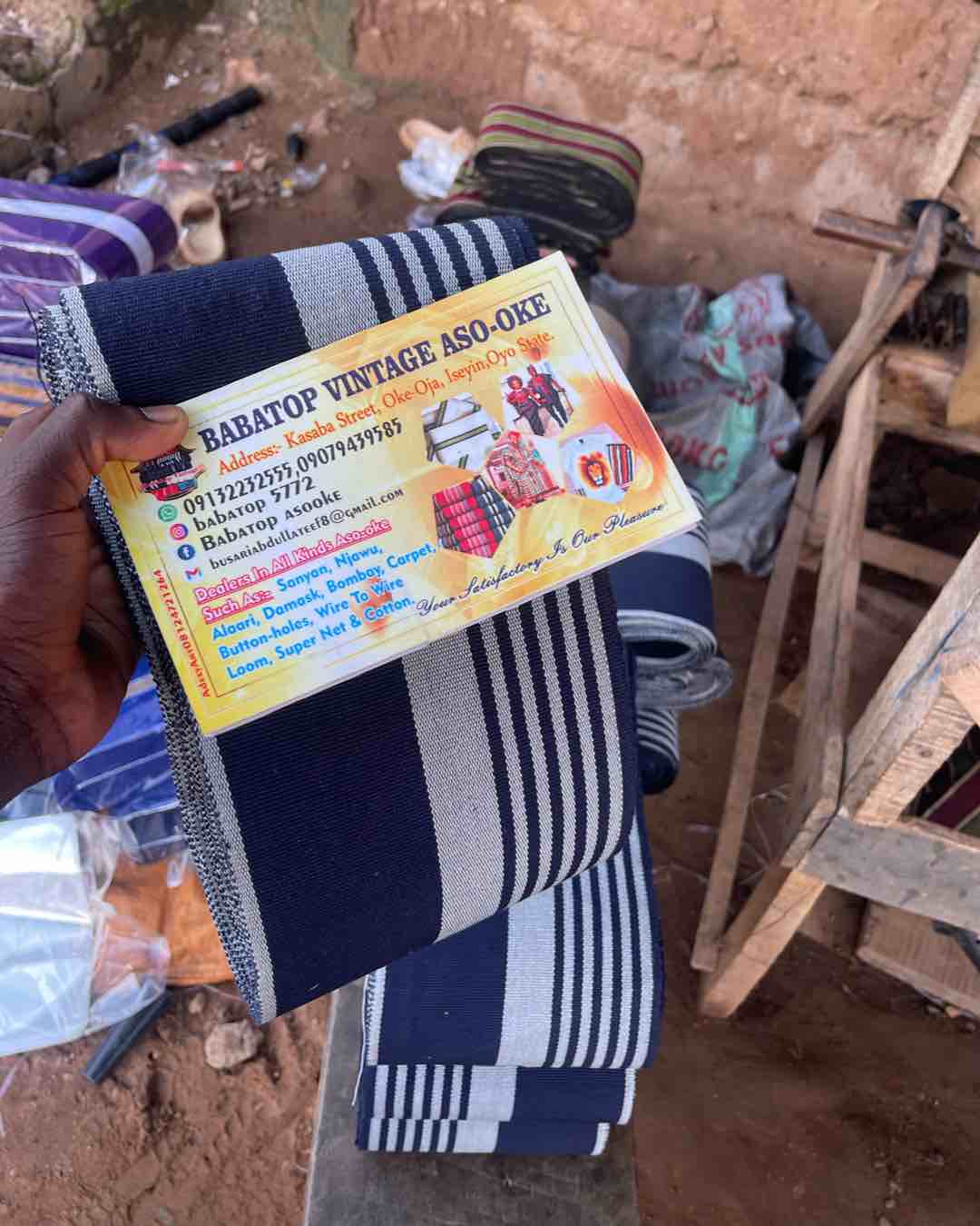 Aso Oke Fabric