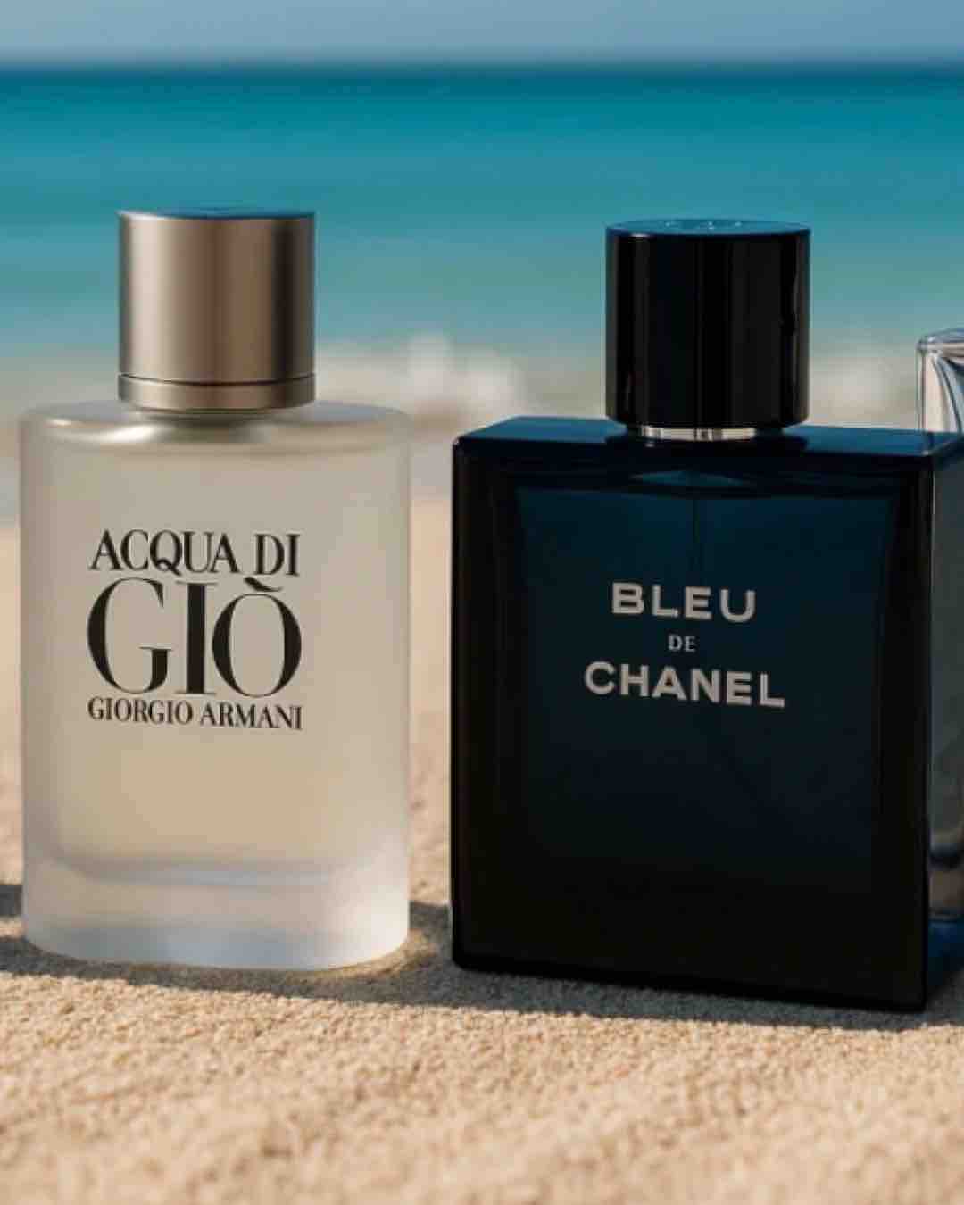 Acqua di Gio and Bleu de Chanel Fragrances