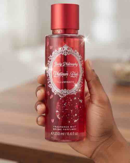 Body Philosophy Platinum Pom Illuminate Fragrance Mist 250ml