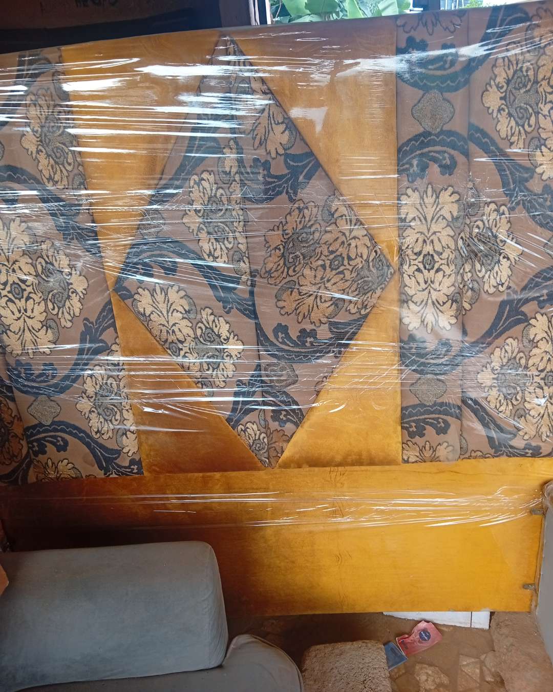 Upholstered Headboard and Furniture Set