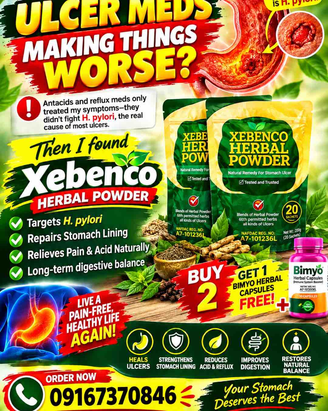 Xebenco Herbal Powder 
