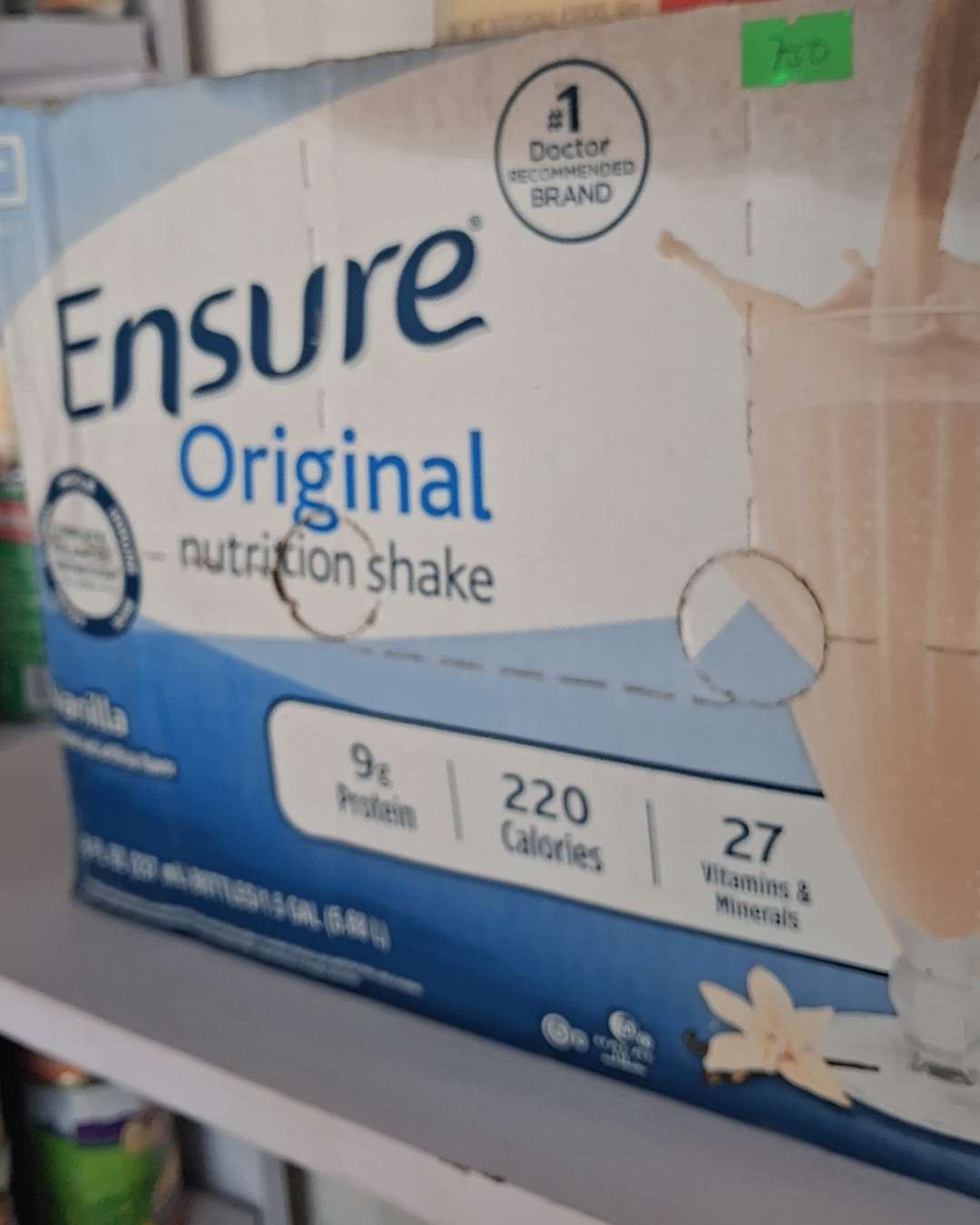 Ensure Original Vanilla Nutrition Shake