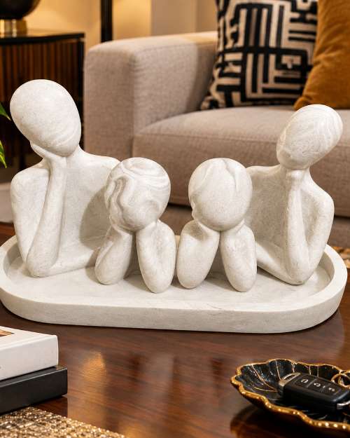 Abstract Family Sculpture Set