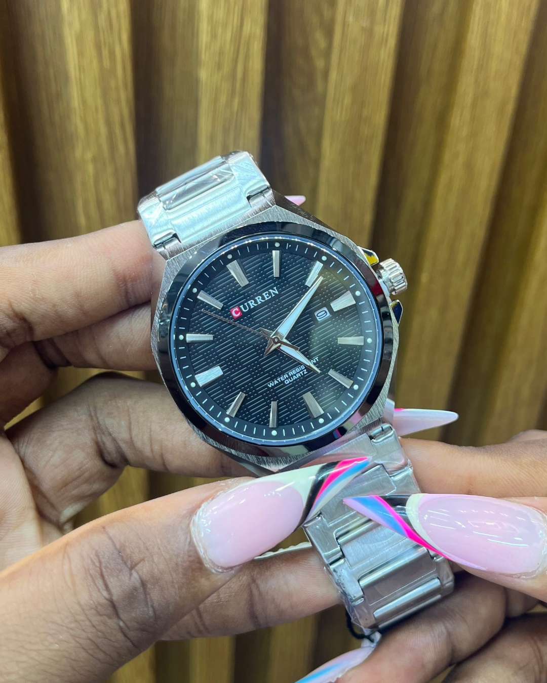 Curren Water Resistant Quartz Watch with Date Display