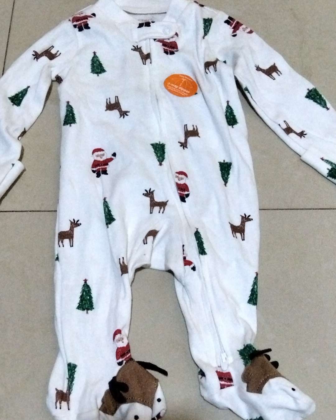 Baby Christmas Sleepsuit