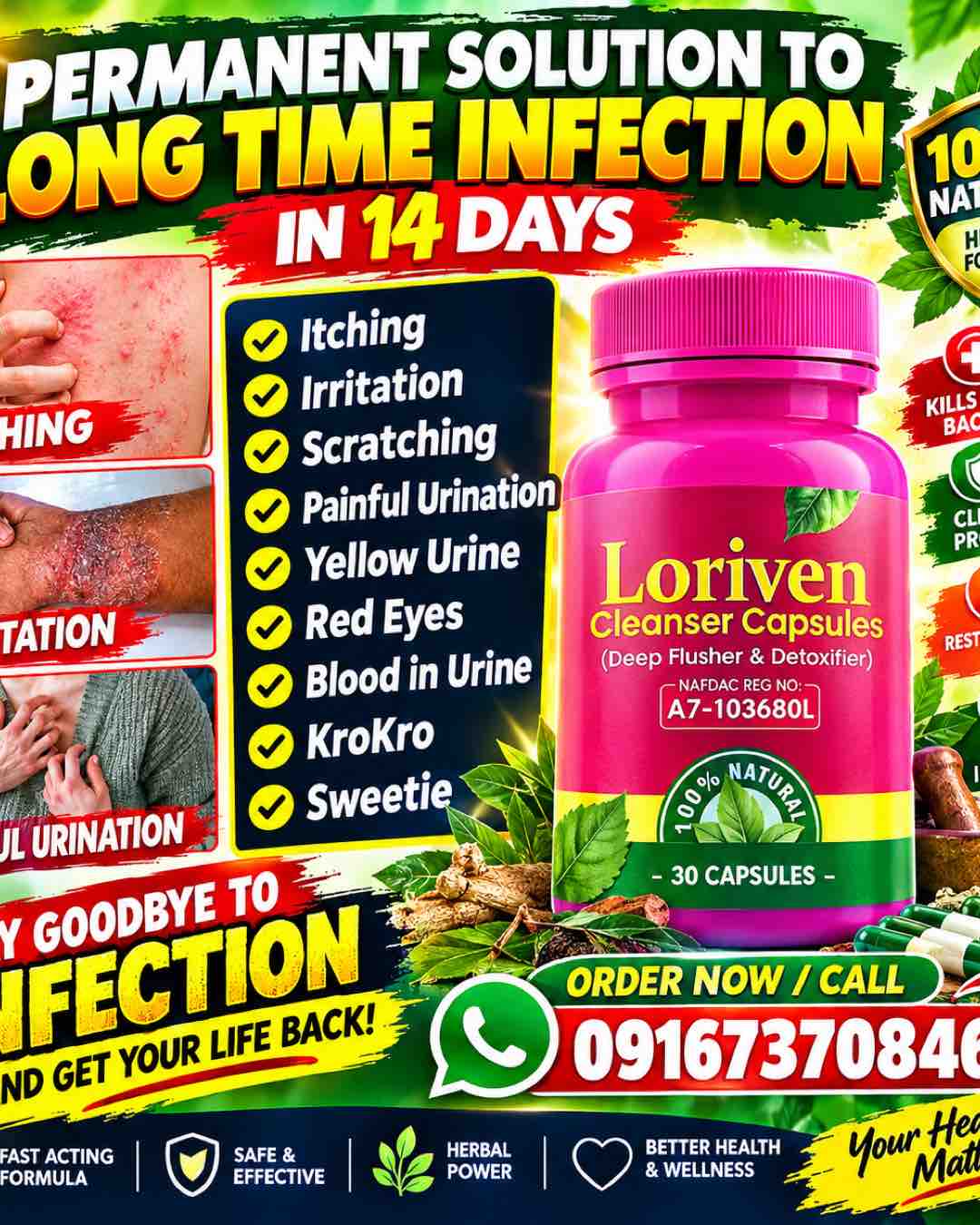 Loriven Cleanser Capsules