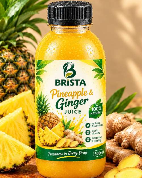 BRISTA Pineapple & Ginger Juice