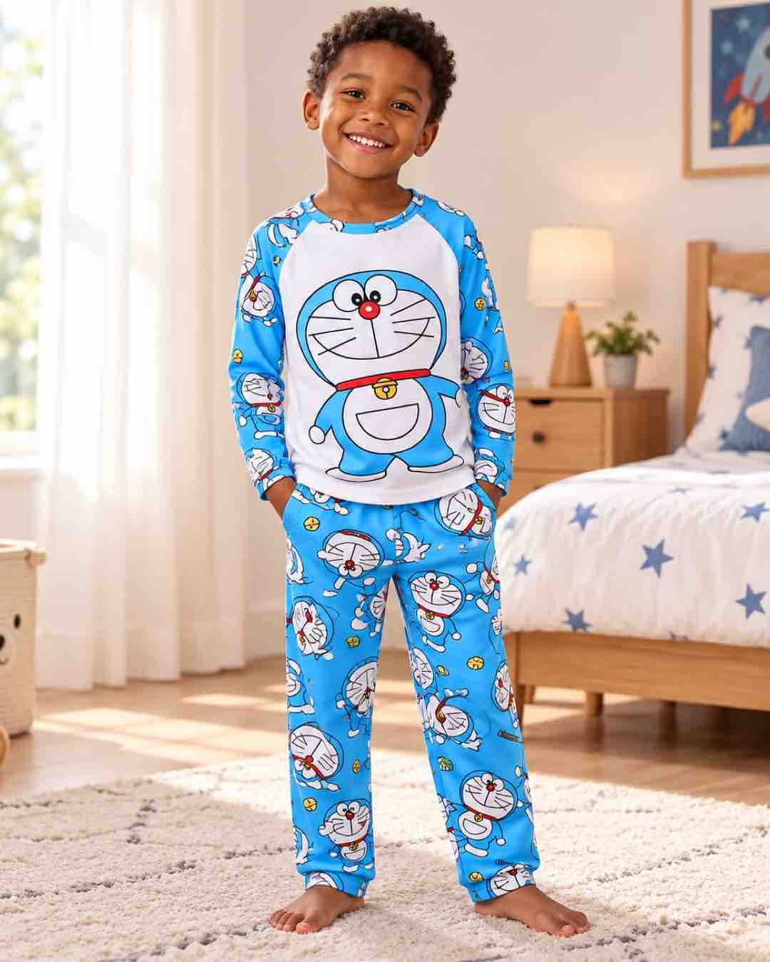 Kids' Doraemon Pajama Set