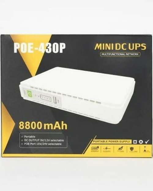 Mini DC UPS Multifunctional Network 8800