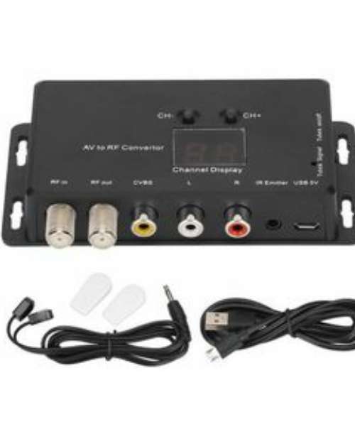 TV LINK MODULATOR AV TO RF CONVERTER 