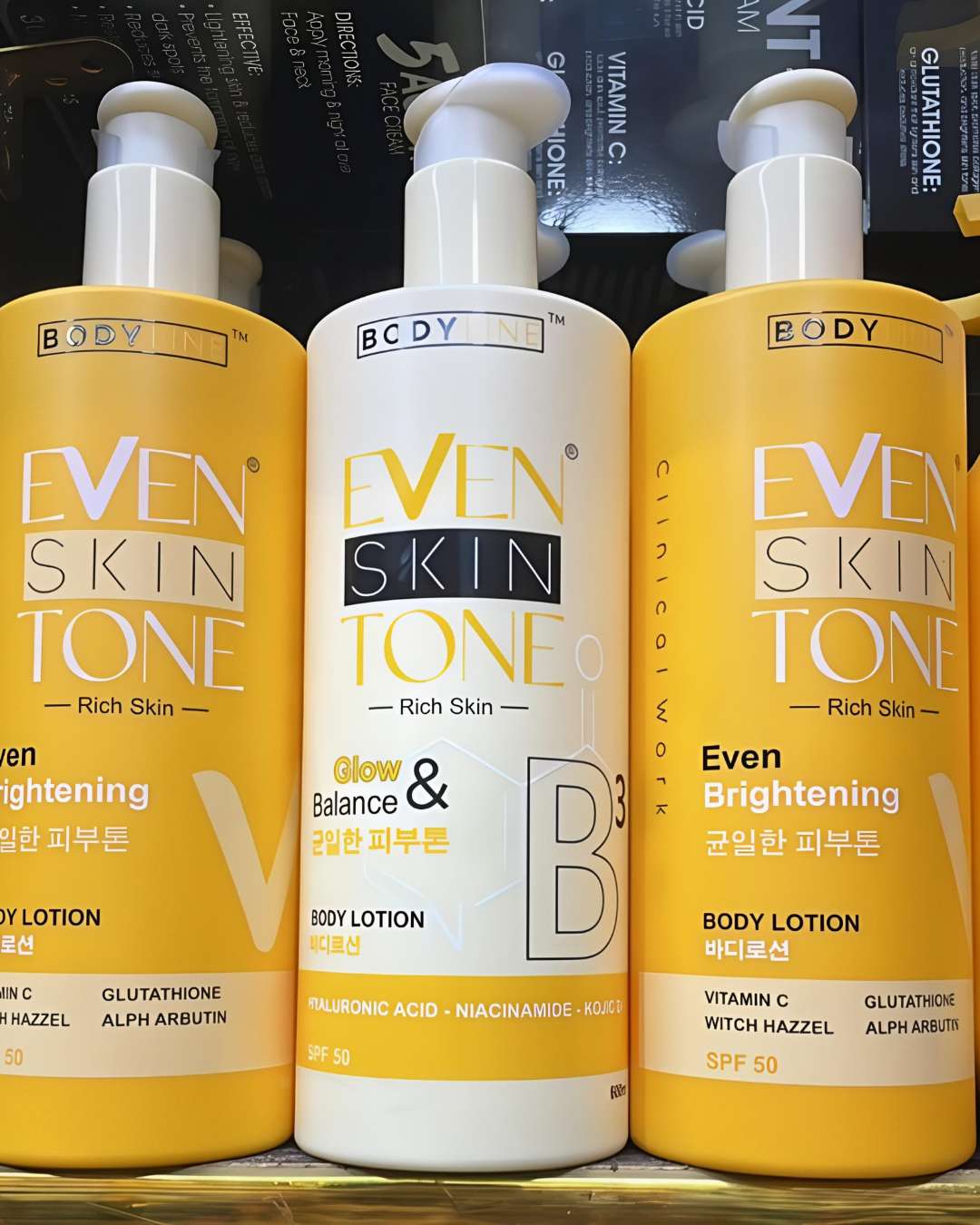 BODYLINE EVEN SKIN TONE BODY LOTION 