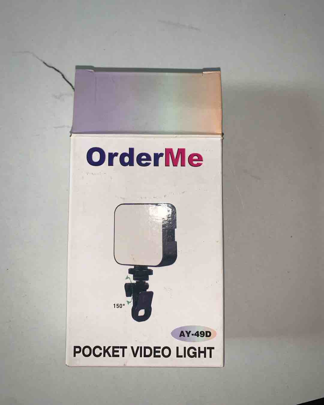 OrderMe AY-49D Pocket Video Light
