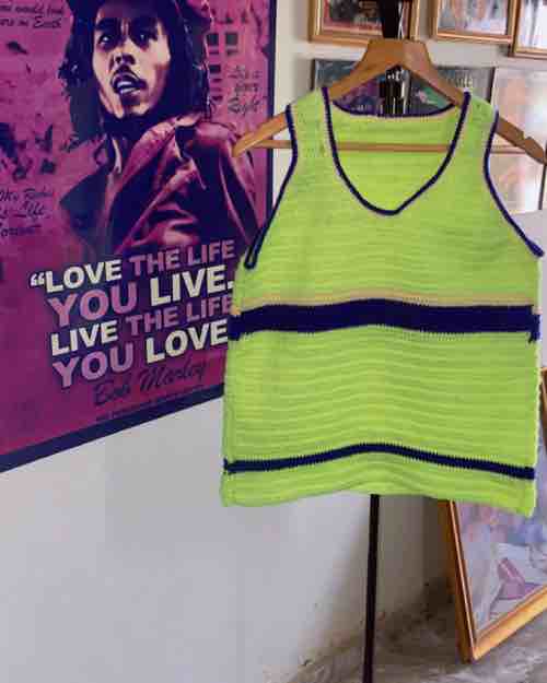 Crochet vest