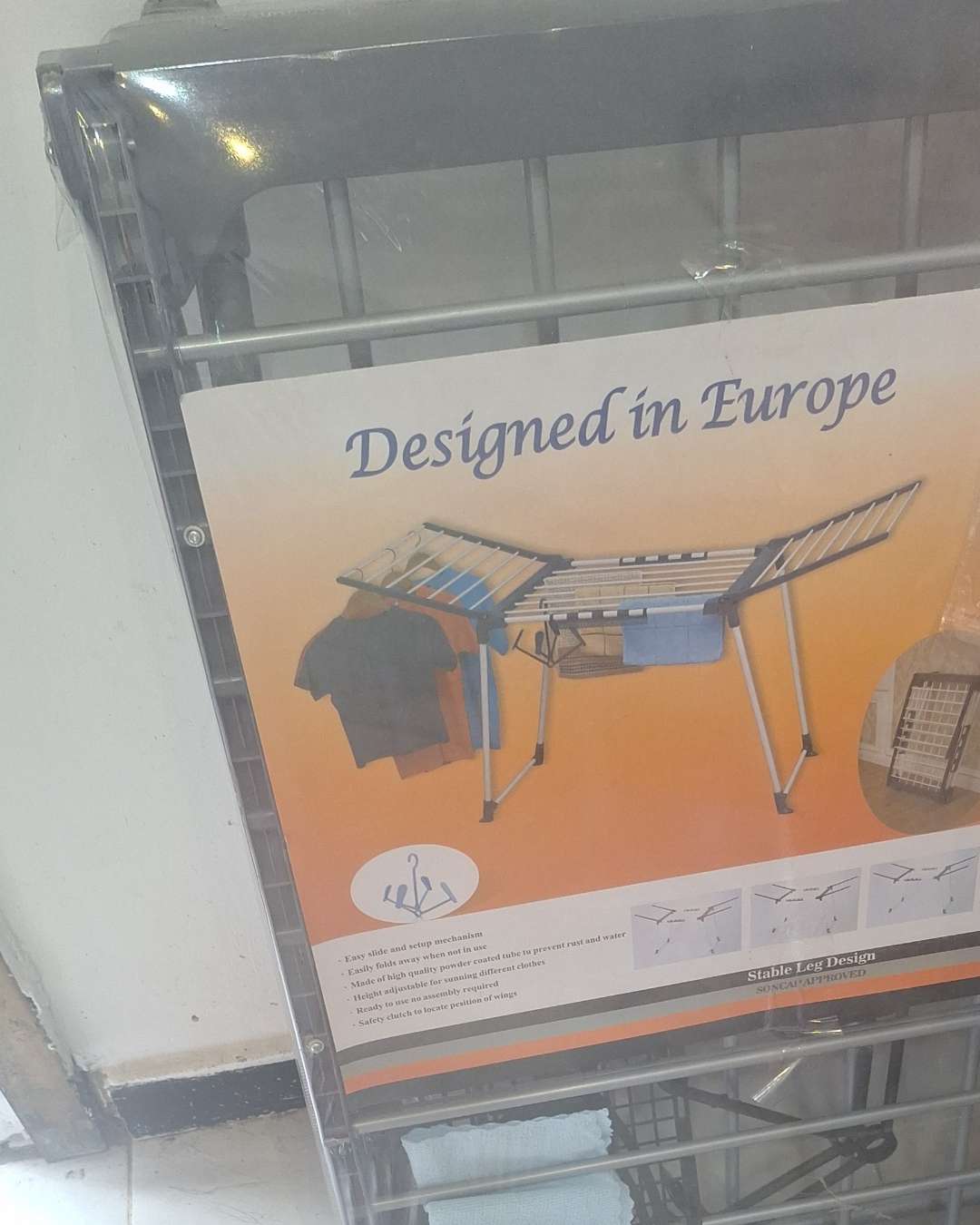 Foldable Clothes Drying Rack