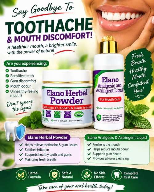 Elano Herbal Oral Care Set