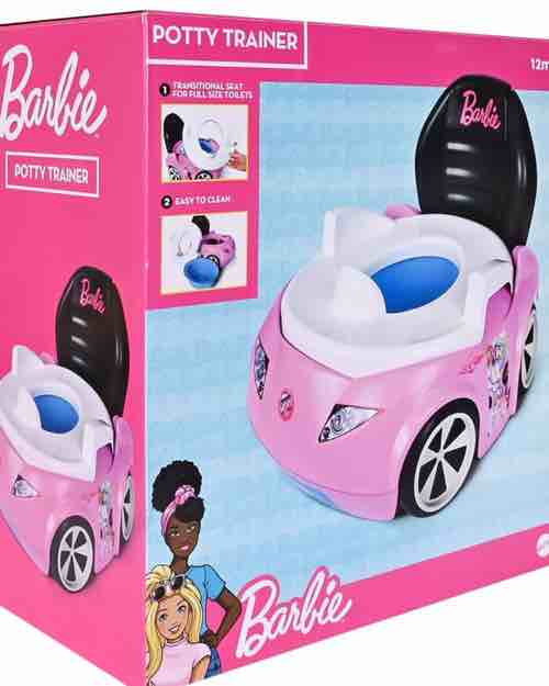 Barbie Convertible Car Potty Training Toilet