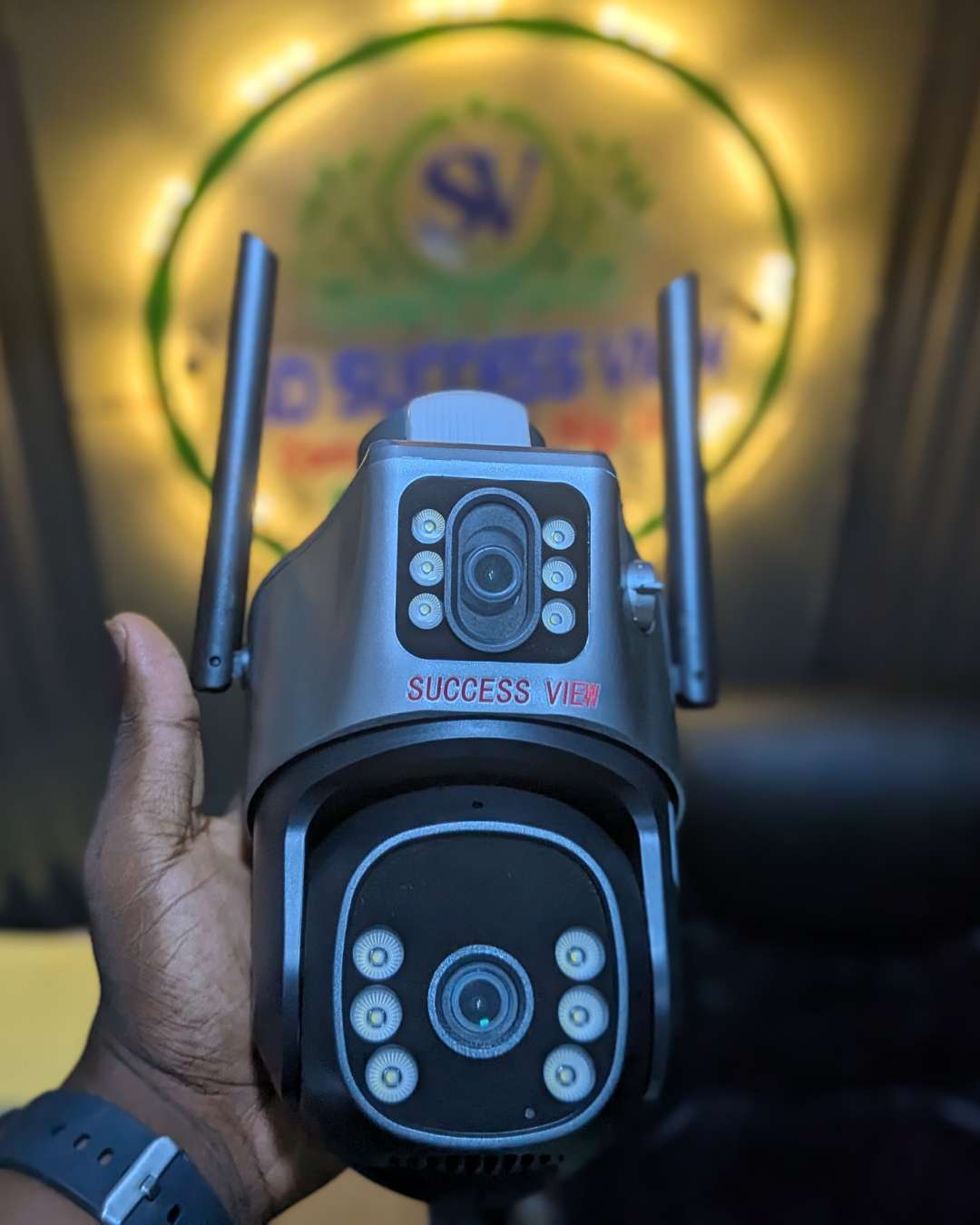 Smart Solar double lens Camera 
