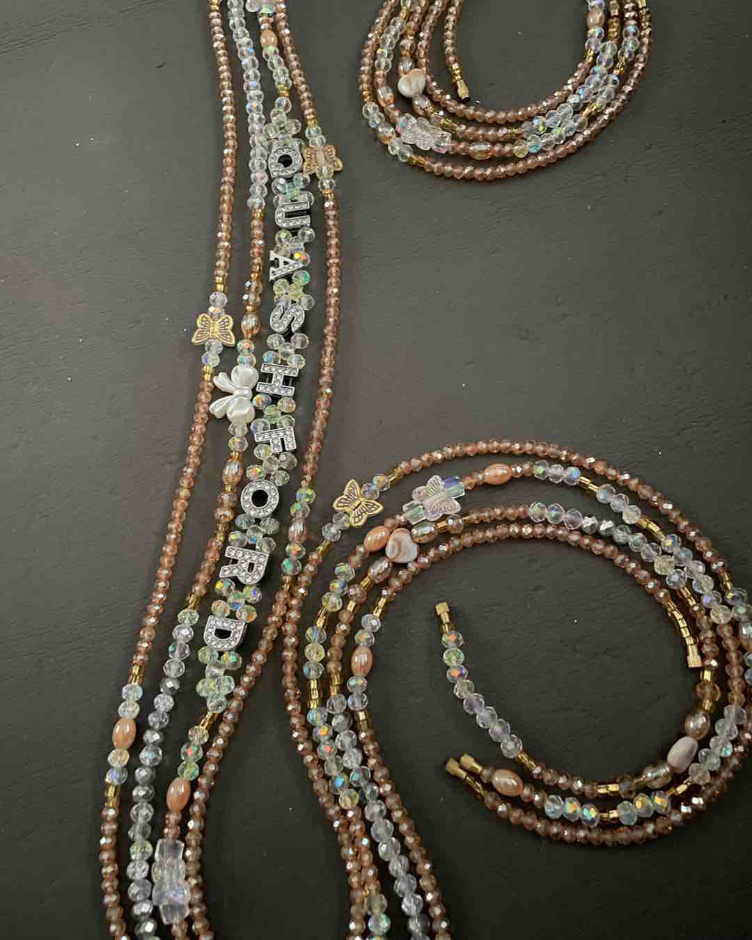 Customized Beaded Waist Chains