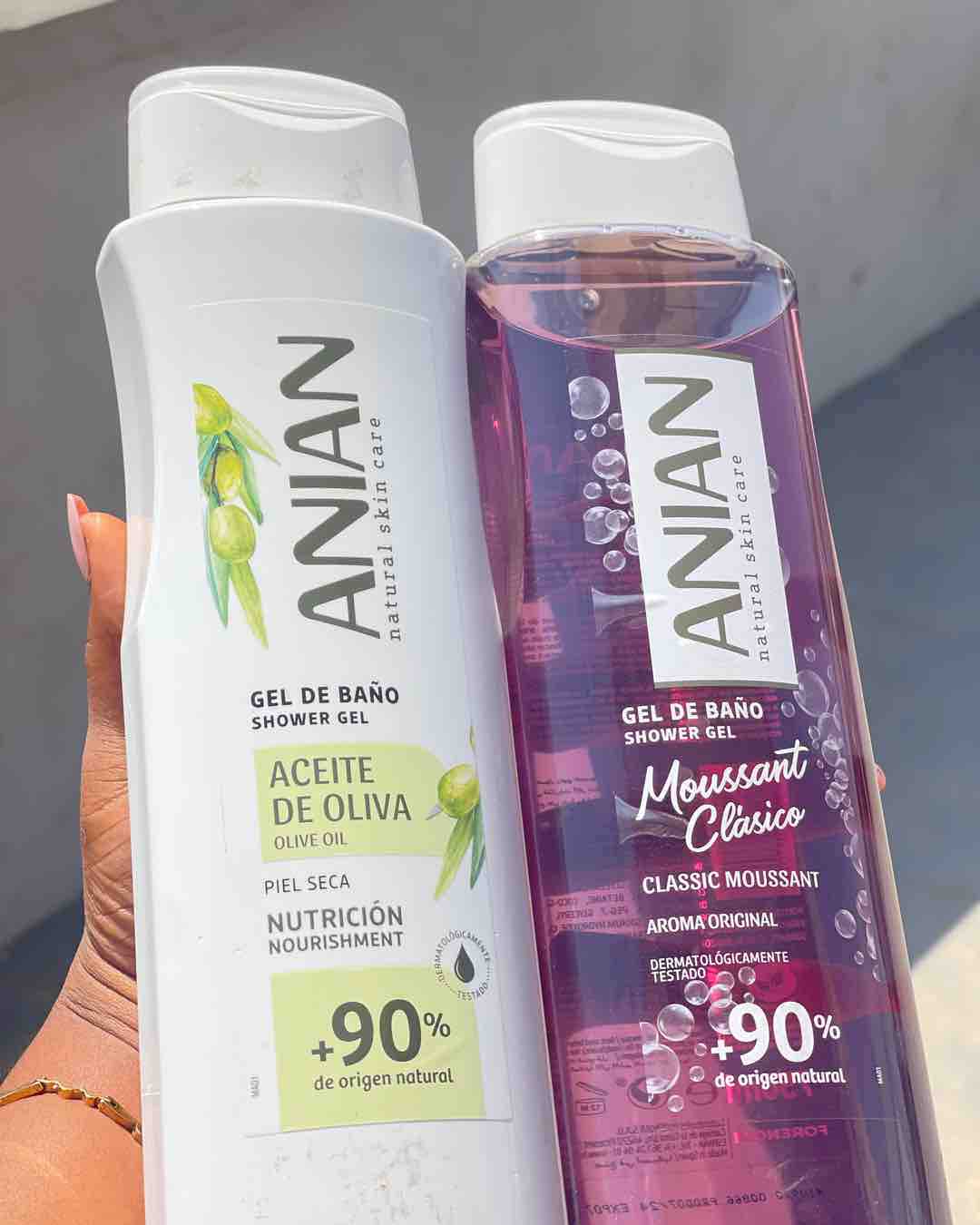 Anian Natural Skin Care Shower Gel