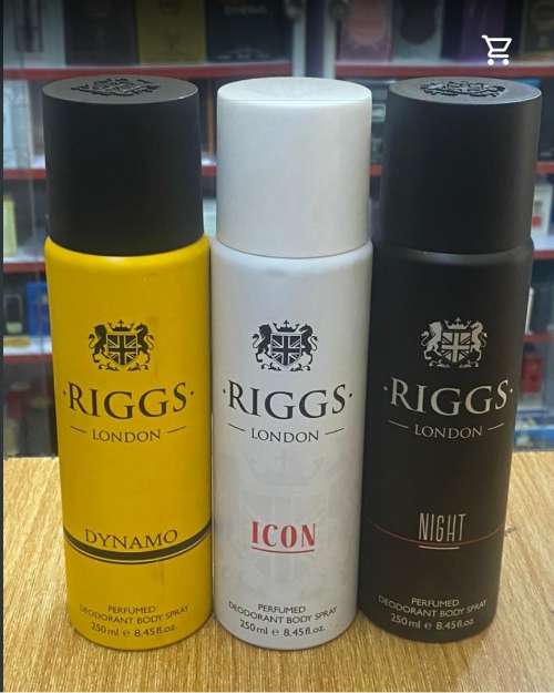 Riggs London Perfumed Deodorant Body Spray Set