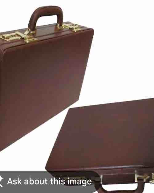 Brown Leather Briefcase