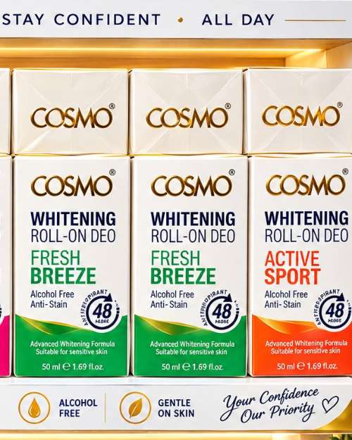 COSMO Whitening Roll-On Deodorant
