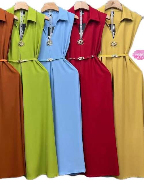 Women's Collared Sleeveless Jumpsuit