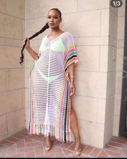 Crochet Beach Cover-Up Dress