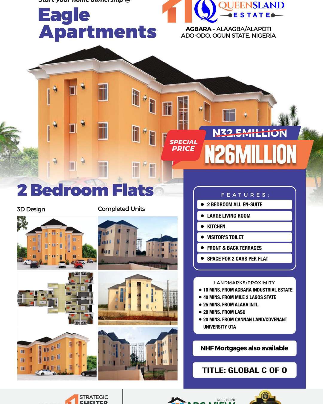 Queensland Estate 2 Bedroom Flats