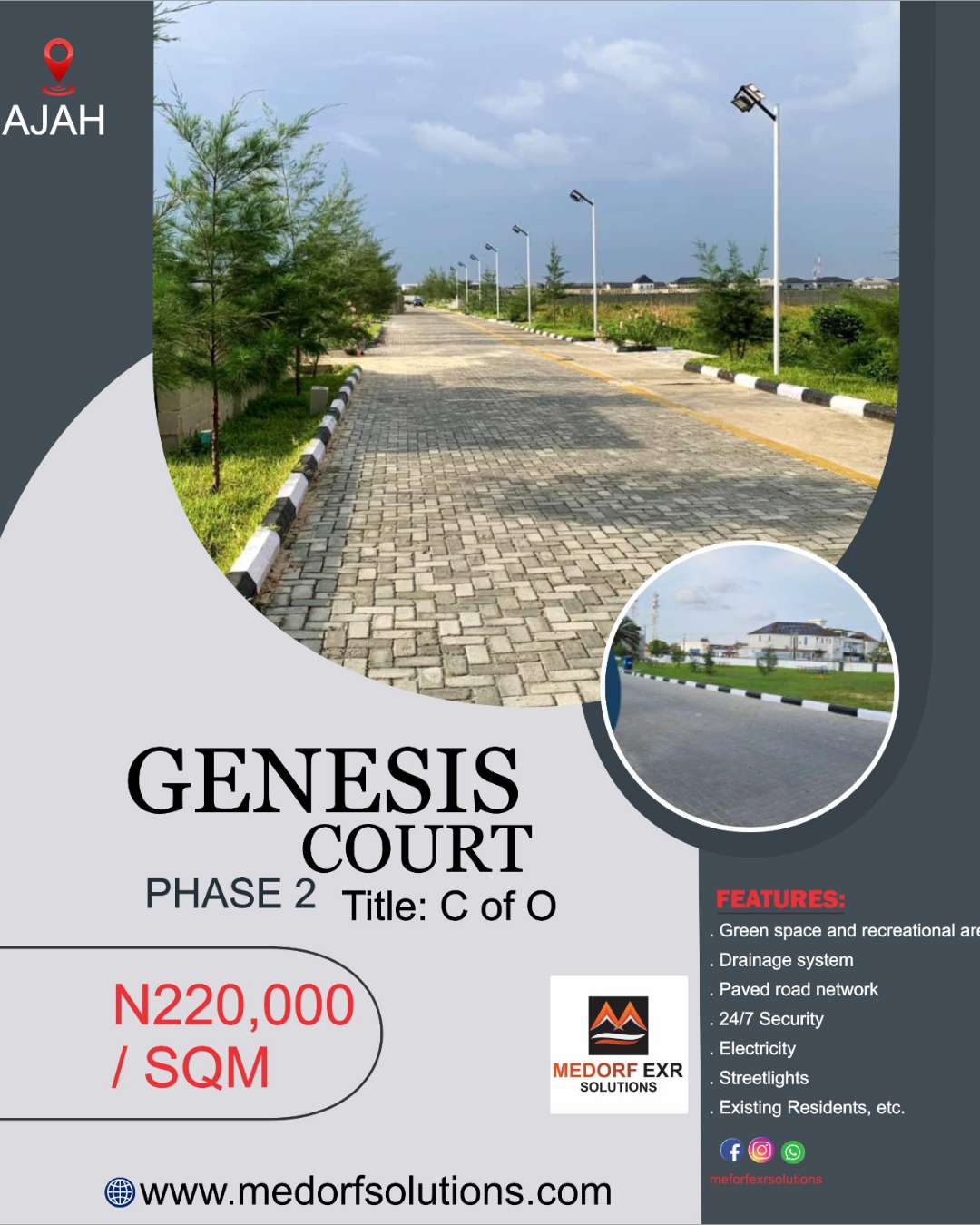 Genesis Court Estate Phase 2 Land for Sale