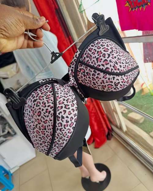Leopard Print Bra