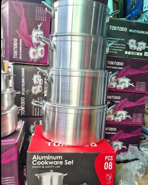 Tornado 8-Piece Aluminum Cookware Set