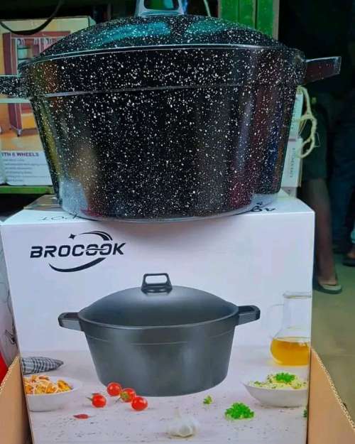 BROCOOK Cast Aluminum Non-Stick Dutch Oven Pot