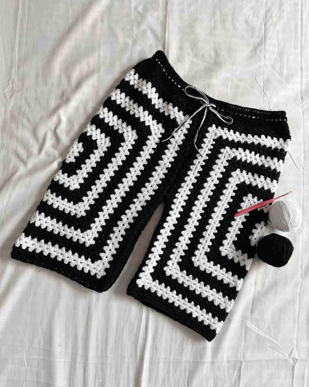 Handmade Crochet Shorts